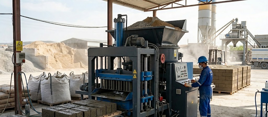 Machine for Concrete Blocks and Its Advantages
