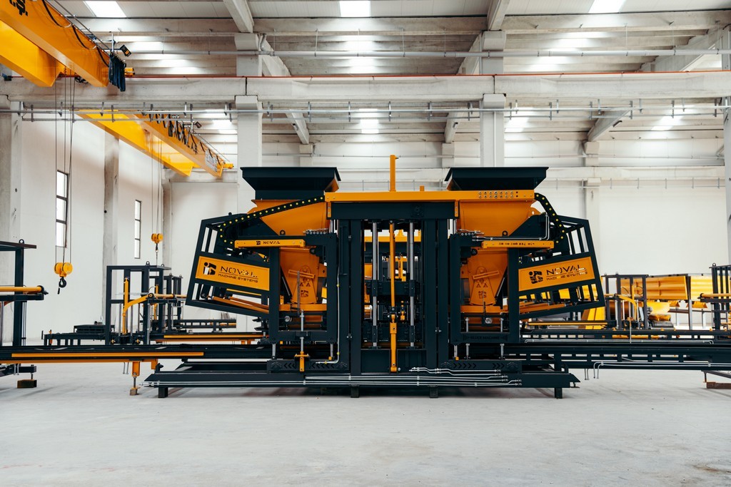 Machines à pavés en béton et à briquettes
