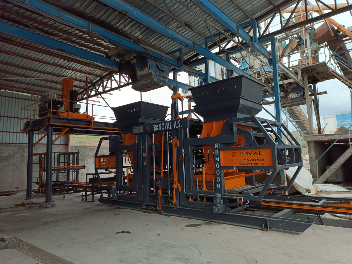 Türkiye’de Beton Blok Yapma Makinesi