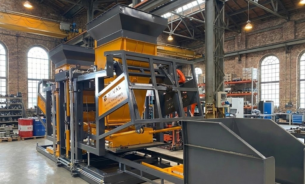 NBM 4020 Kompakt Blok ve Parke Üretim Makinesi