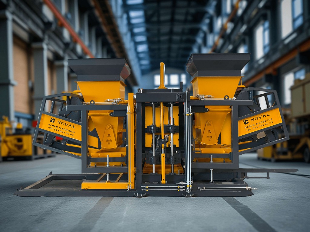 NBM 4020’nin İçinde: Verimli Beton Blok Üretimi İçin Kompakt Güç