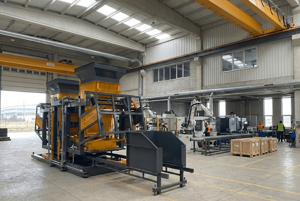 NBM 7042 : la meilleure machine pour la production de pavés
